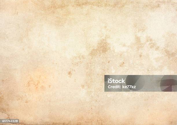 Old Dirty And Grunge Paper Texture Stock Photo - Download Image Now - Paper, Textured, Old