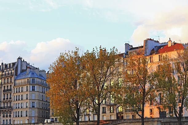 istock Apartment Building in Paris 617742544
