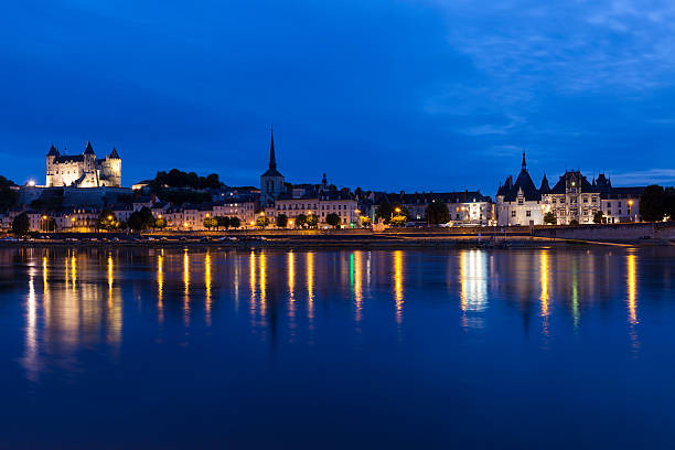 istock Panorama of Saumur 617748992