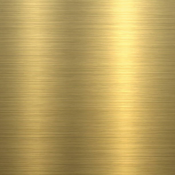 Gold Background - Metal Texture Gold shining metal texture background can be used for design. With space for text. brass stock illustrations