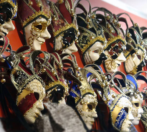 istock Scenery Of Venice Carnival Mask 617751260