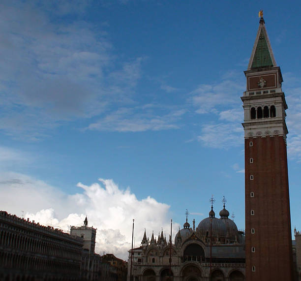 istock Saint Mark's Basilica,Clocktower And Campanile Tower In Venice Italy 617753100
