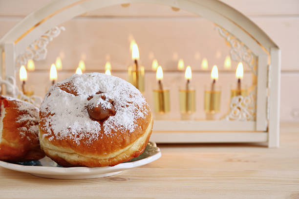 istock Selective focus image of jewish holiday Hanukkah 617760894