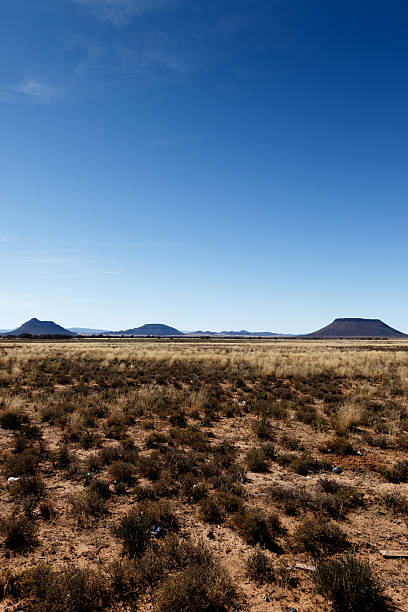 istock Portrait - Mountains with blue sky and yellow fields - 617761508