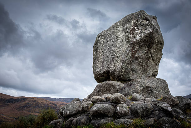 камень брюса, галлоуэй, шотландия - dumfries and galloway стоковые фото и изображения