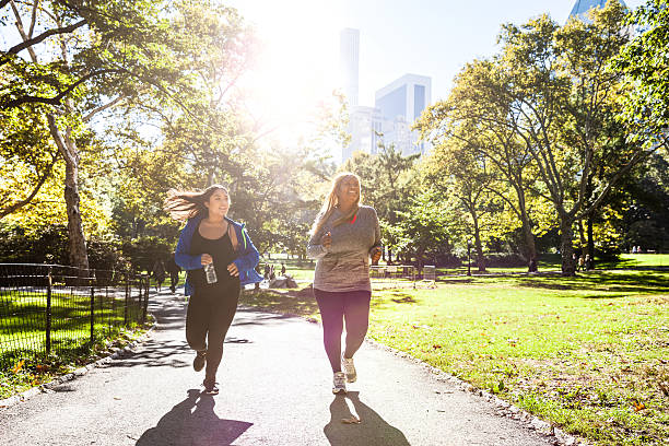 istock Women jogging in Central Park New York 617763276