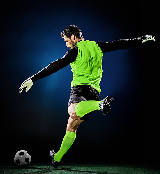 istock goalkeeper soccer man isolated 617766466