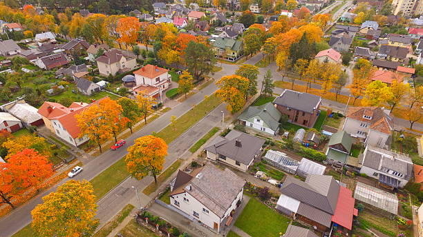 istock Street in autumn 617768222
