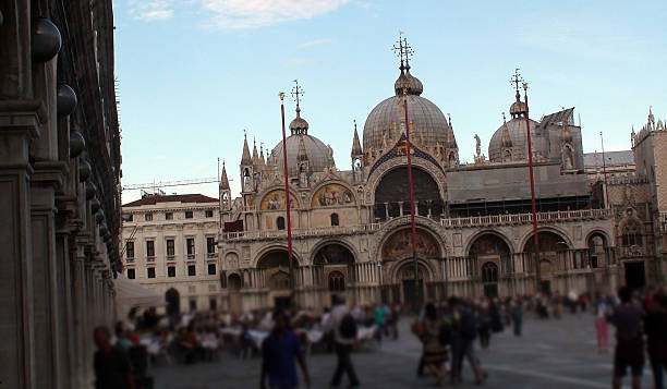 istock Saint Mark's Basilica Building Situated In Venice Italy Europe 617770468
