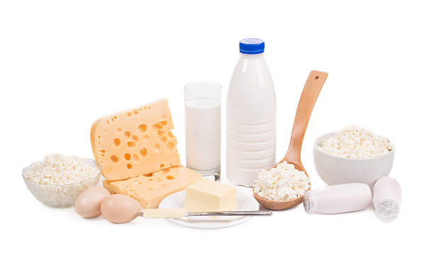 istock Delicious dairy products. 617773760