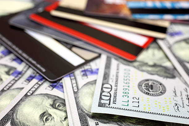 istock Money and credit cards 617780558