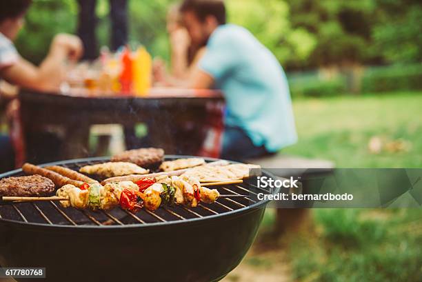 Time For Barbecue Stock Photo - Download Image Now - Barbecue Grill, Barbecue - Meal, Barbecue - Social Gathering