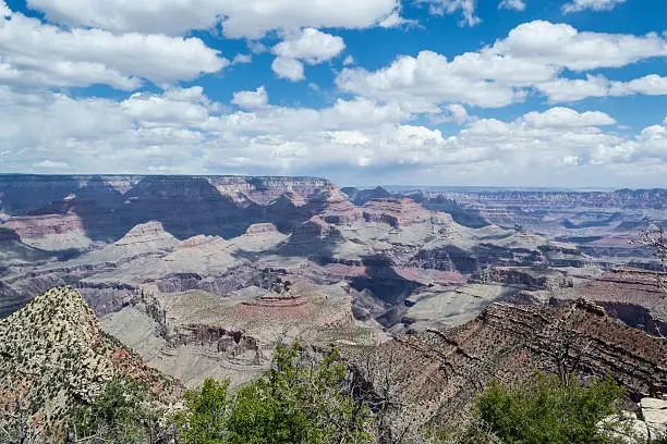 Grand Canyon (AZ, USA) is up to 18 miles wide and 277 miles long