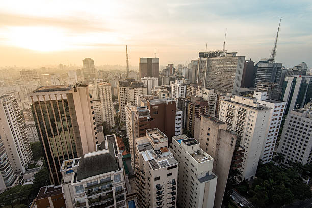 istock Sunset in Sao Paulo 617868860