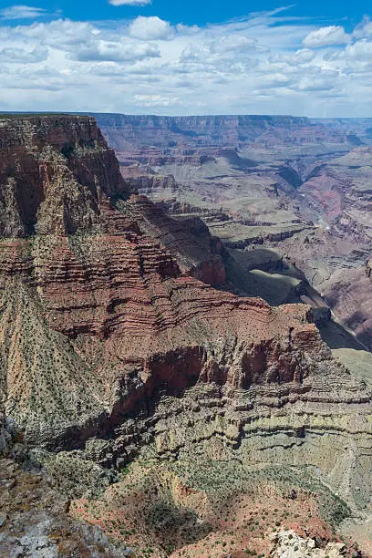 Grand Canyon (AZ, USA) is up to 18 miles wide and 277 miles long