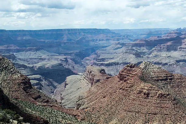 Grand Canyon (AZ, USA) is up to 18 miles wide and 277 miles long