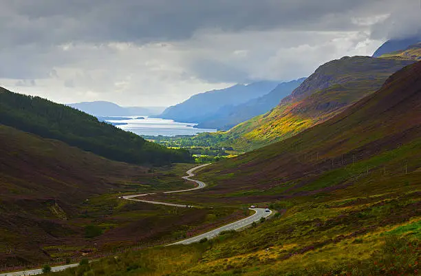 Photo of Scotland scenic road