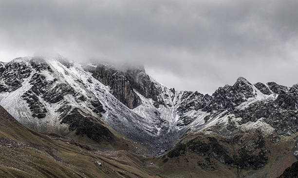 istock Mountain pass Zagedan. Caucasus mountains. 617879654