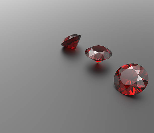 istock Jewelry background with gemstones. 3D illustration 617881292