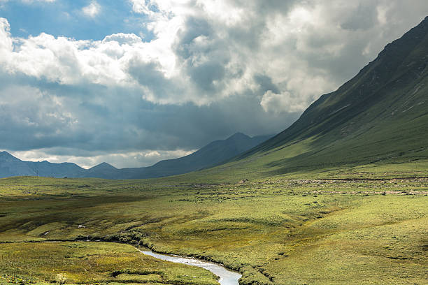 istock Mountain landscape. Aragvi River Valley 617881930