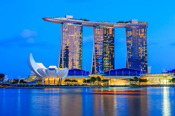 Eksterior Marina Bay Sands Hotel di Singapura