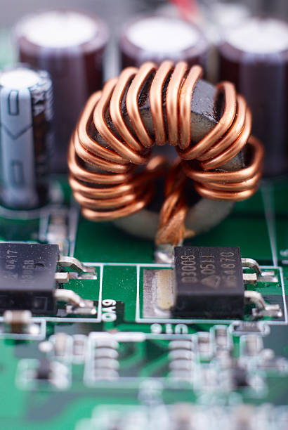 istock condensers and inductance 617884500
