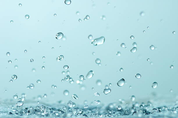 water splashes water drops blue condensation stock pictures, royalty-free photos & images