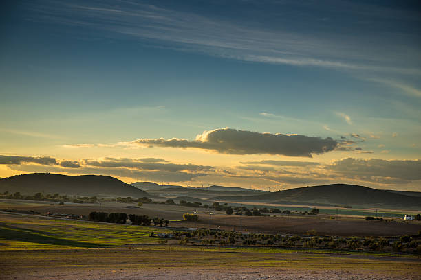 istock Albacete Farmland at Dusk 617885198