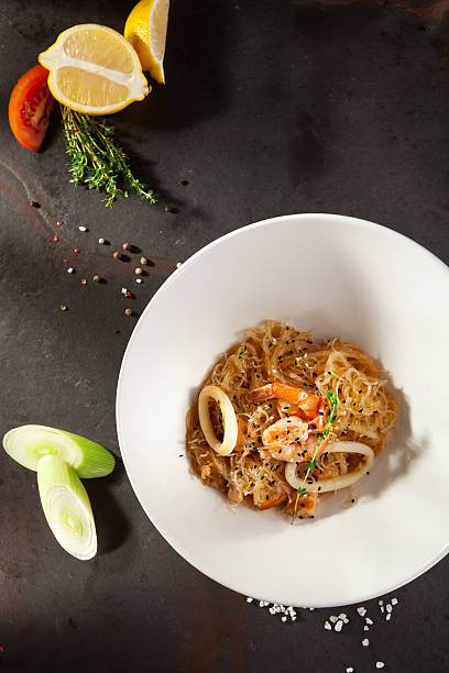 istock Crystal Noodles with Seafood 617888242