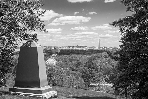 istock Gravestones in Arlington National Cemetery 617888428