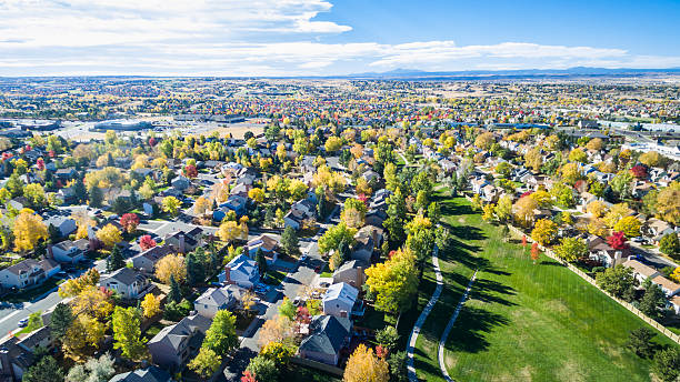 istock Residential neighborhood 617893414