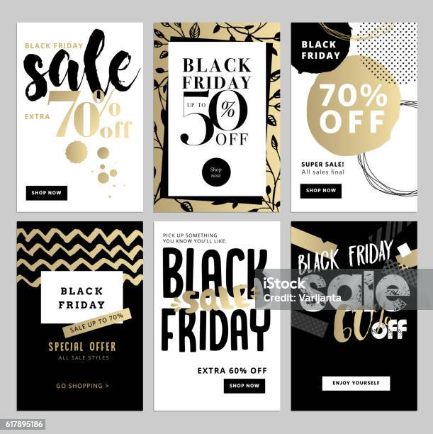 Set Of Mobile Sale Banners Stock Illustration - Download Image Now - Sale, Advertisement, Banner - Sign