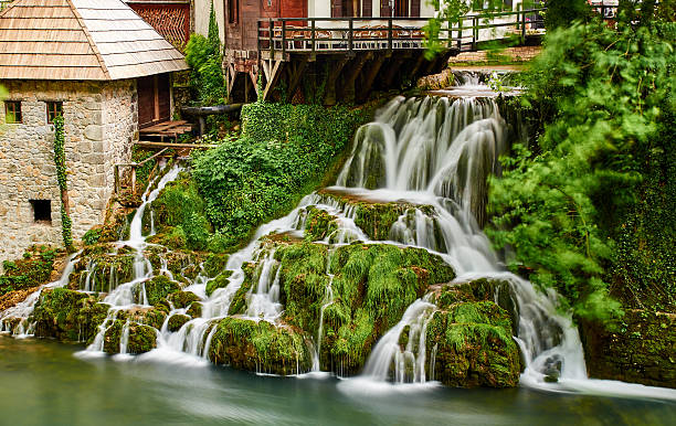 istock Rastoke Waterfalls, Croatia 617895930