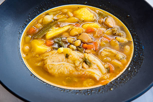 istock Chorizo soup, spanish cuisine 617896086