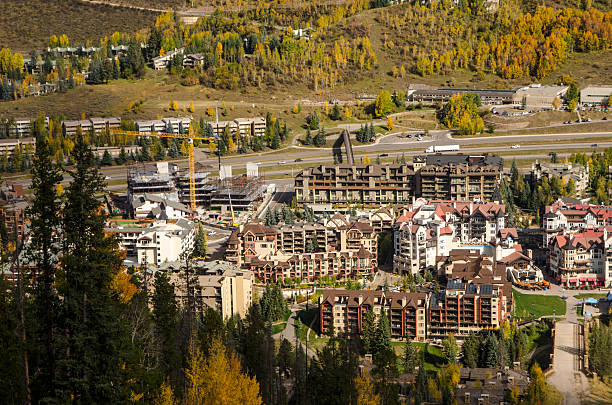 istock Vail, Colorado in the Rocky Mountains 617896530