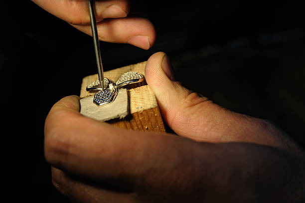 istock Craft jewelery making. 617896858