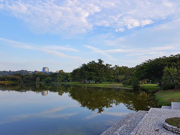 istock Sports jogging track Kota Kinabalu, Sabah Malaysia 617907310