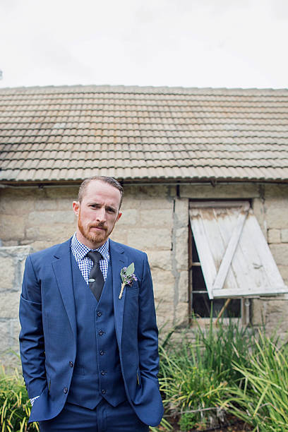 istock Groom ready for the wedding ceremony 617909754