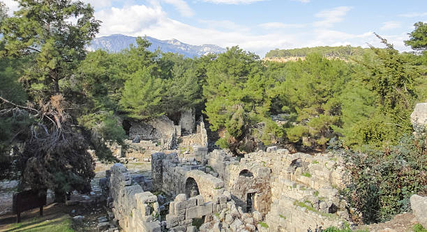 istock Phaselis ancient Greek and Roman city 618033432