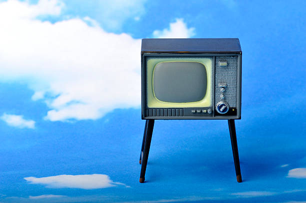 istock Miniature of the cathode-ray tube TV 618036714