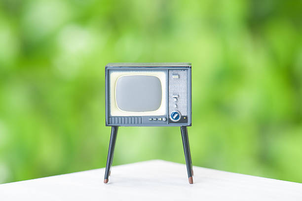 istock Miniature of the cathode-ray tube TV 618037790