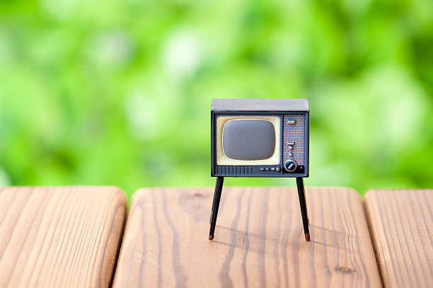 istock Miniature of the cathode-ray tube TV 618037832