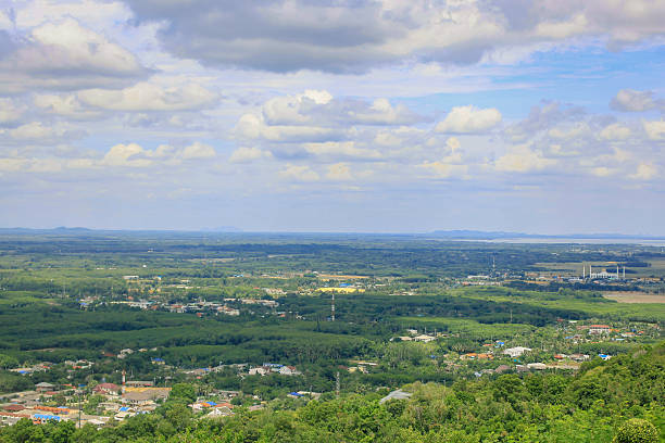istock Top Viewpoint of  Hat Yai 618039198
