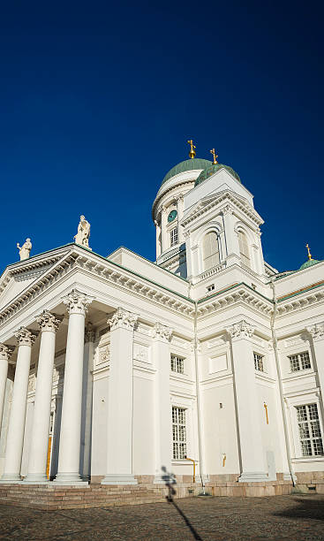 istock Helsinki city cathedral in senate square finland 618047550