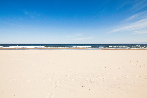 Sunny day at the Baltic Sea