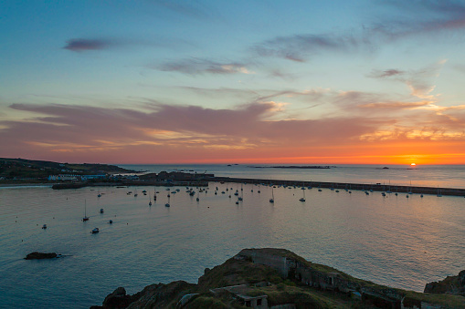 Braye Harbour (also known as Alderney Harbour) is the main harbour on the Island of Alderney.