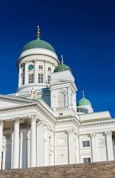 istock Helsinki city cathedral in senate square finland 618051476