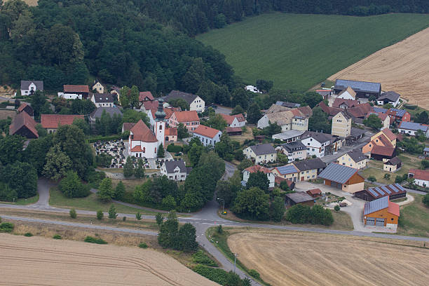 istock aerial view of Schwandorf 618051950