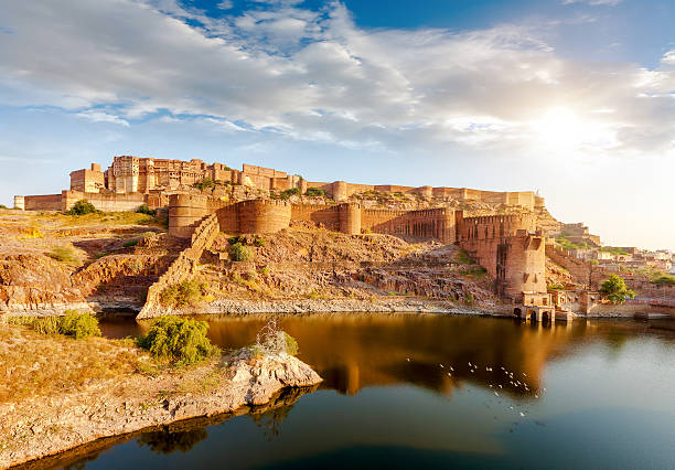 istock Mehrangarh Fort, Jodhpur, Rajasthan, India 618055636