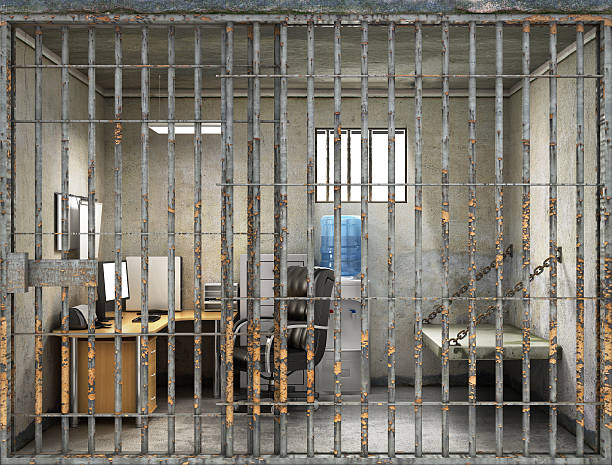 istock Concept of corporate slavery. 618056100